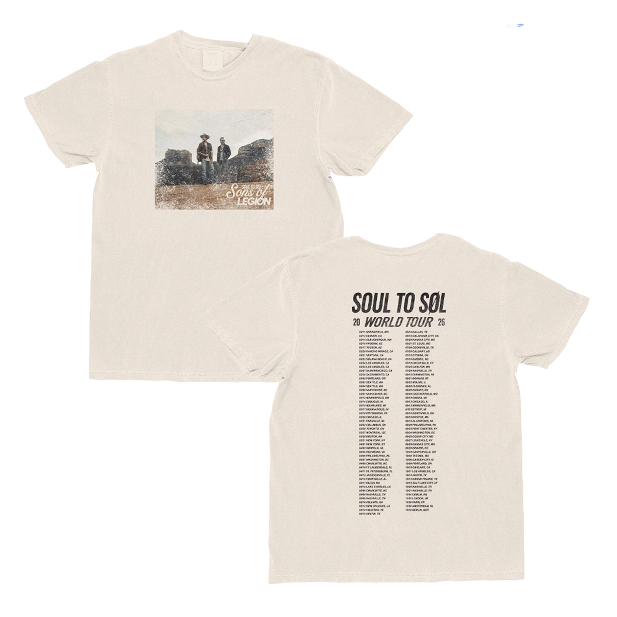 2026 Tour Photo Tee - Tees