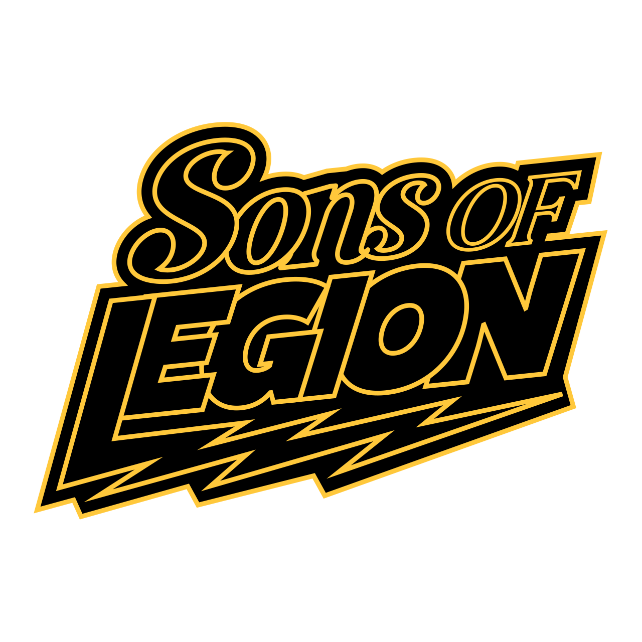 Lightning Sticker - Sons of Legion Official Merchandise