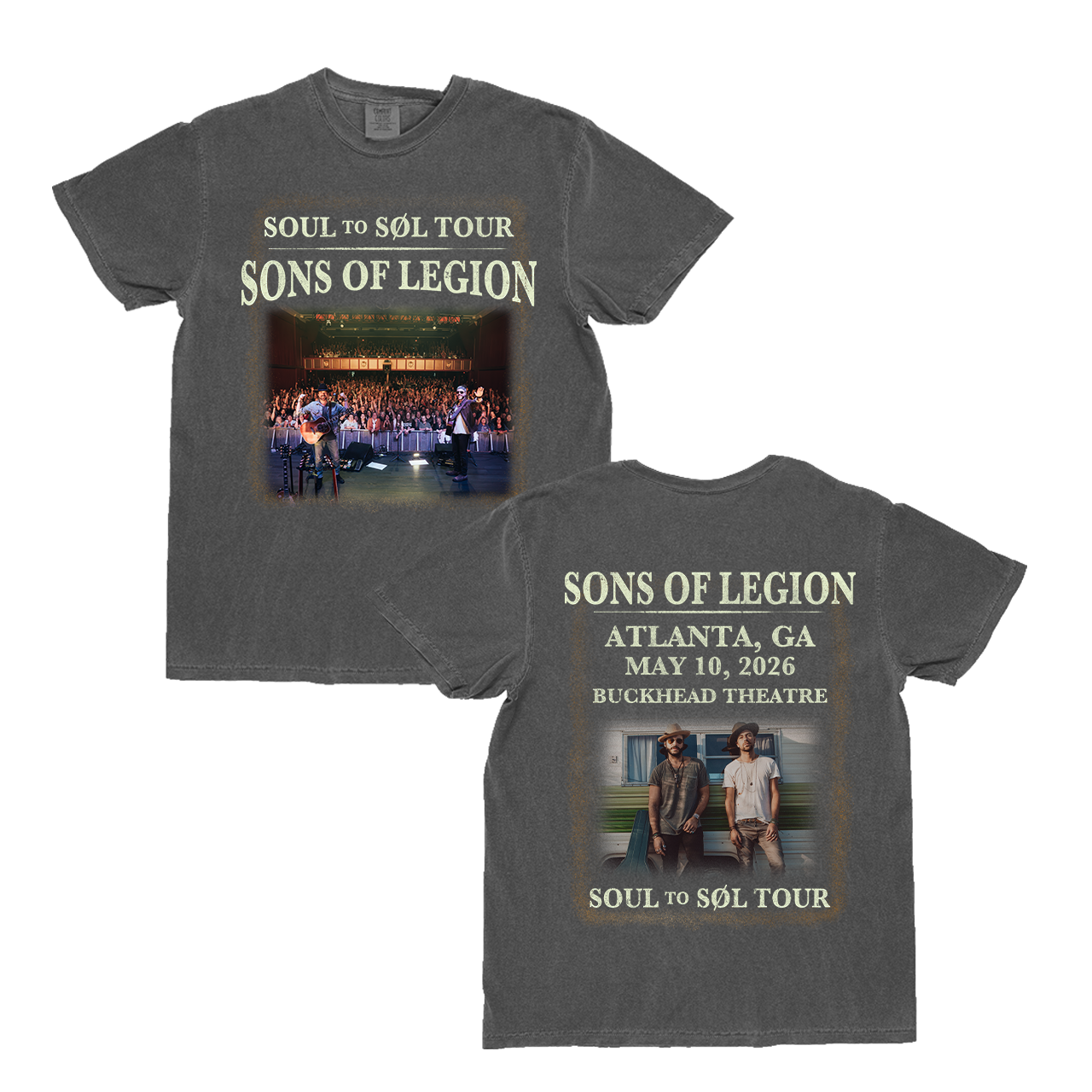 May 10 Atlanta, GA Live Photo Tee