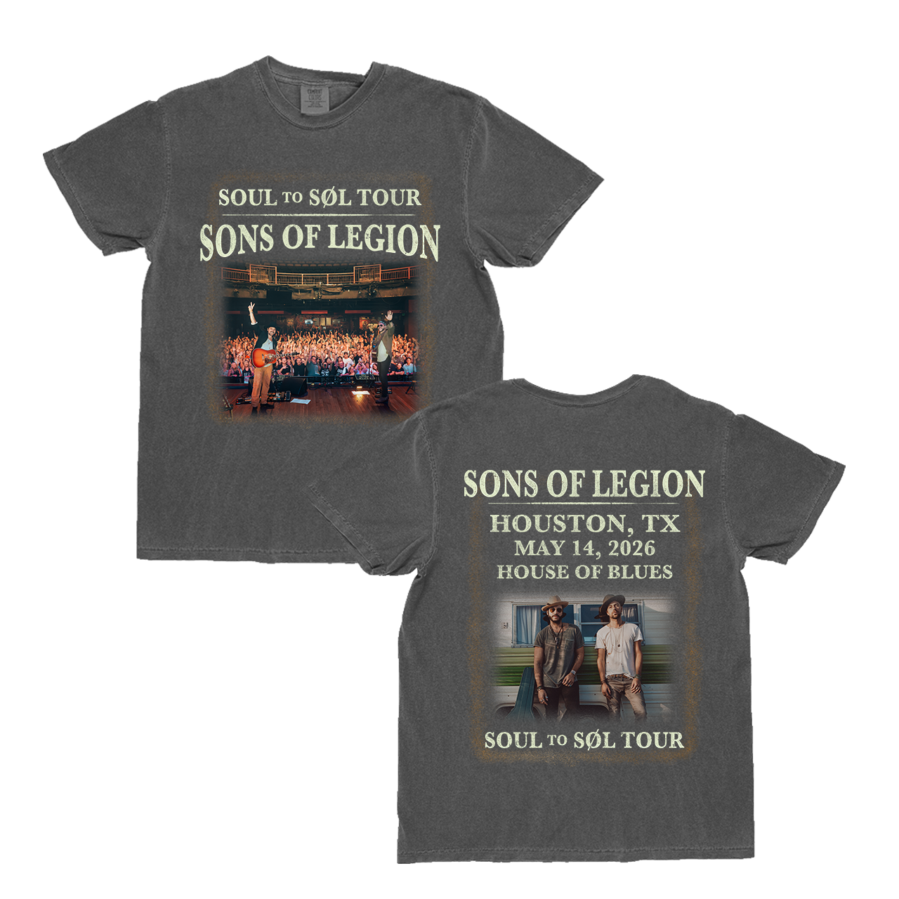 May 14 Houston, TX Live Photo Tee