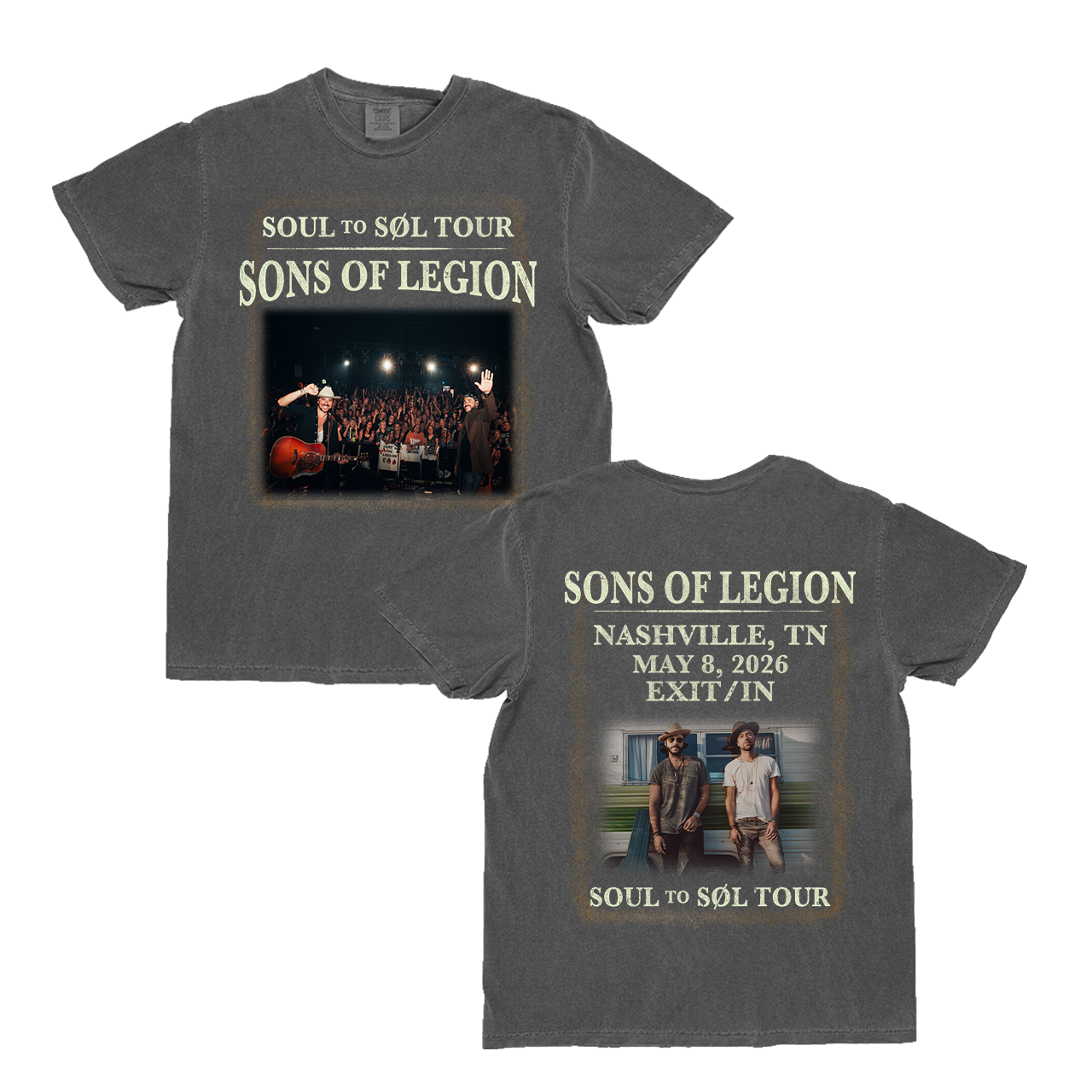 May 8 Nashville, TN Live Photo Tee