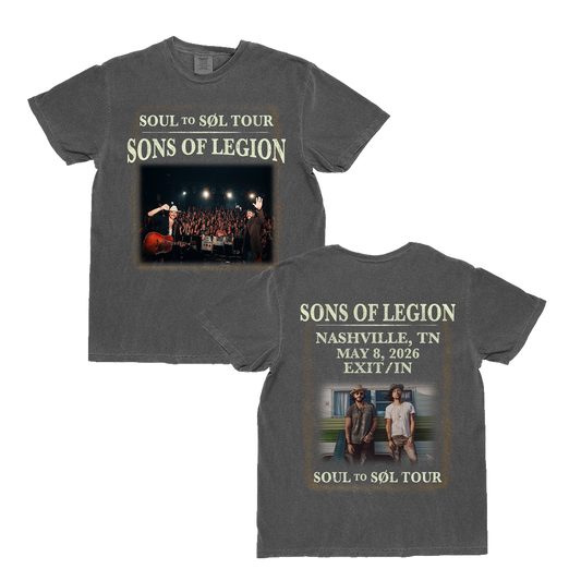 May 8 Nashville, TN Live Photo Tee