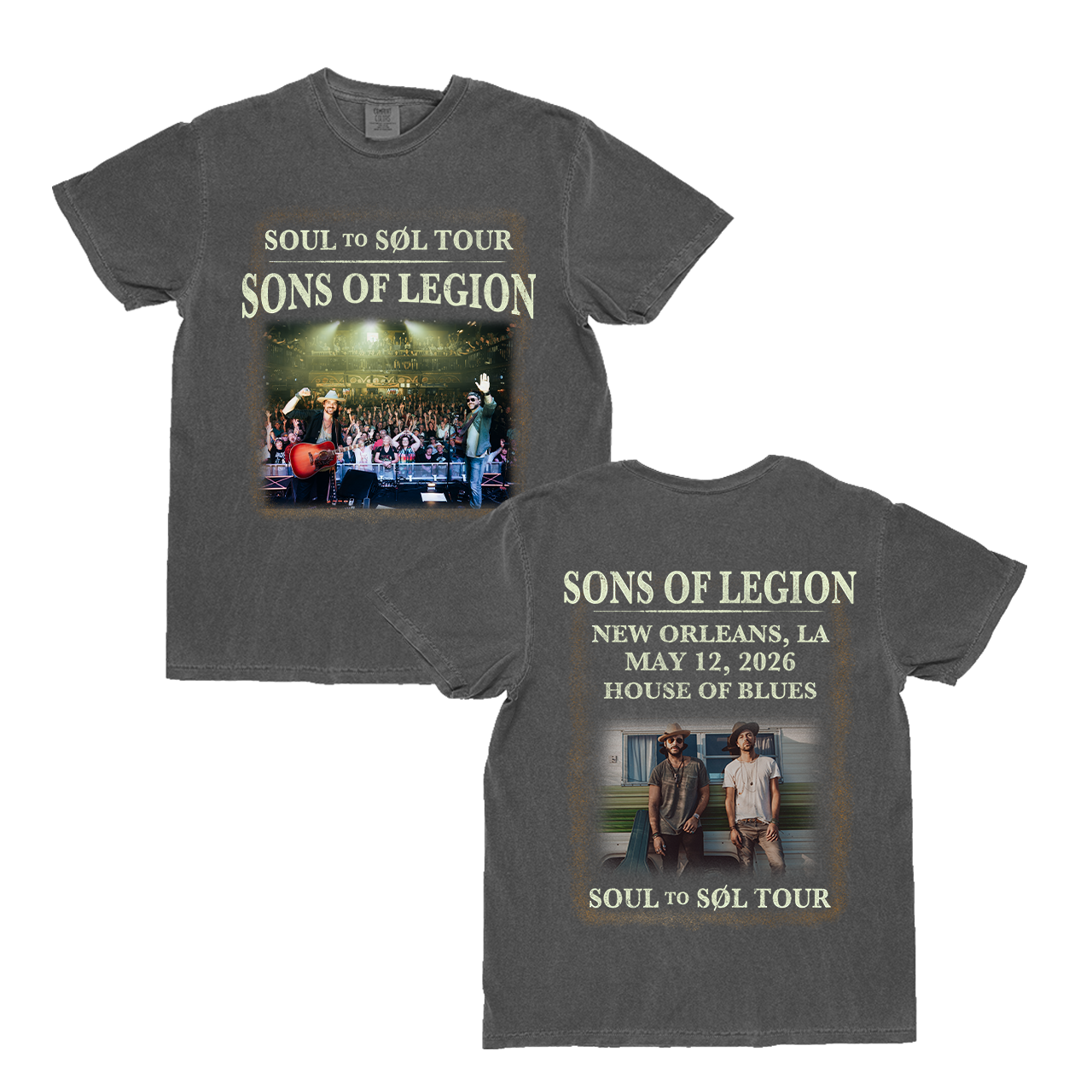 May 12 New Orleans, LA Live Photo Tee