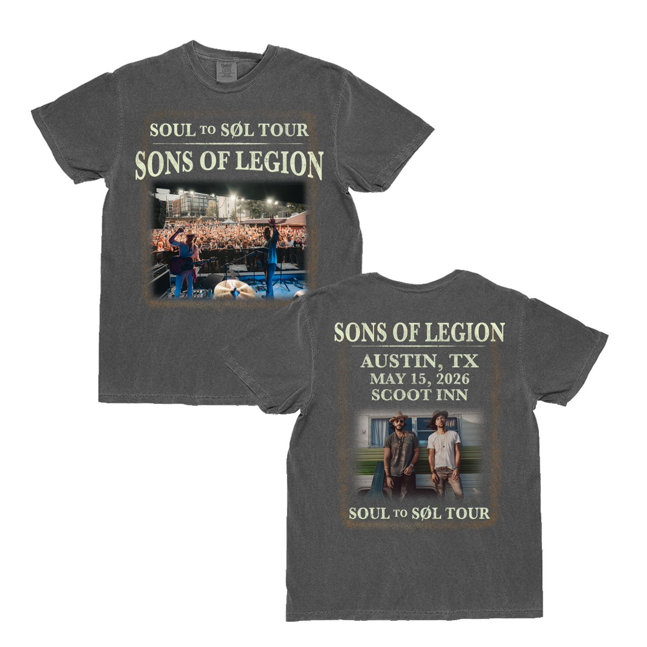 May 15 Austin, TX Live Photo Tee