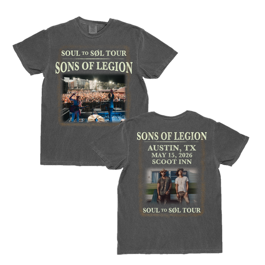May 15 Austin, TX Live Photo Tee