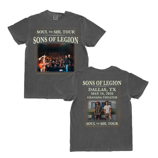 May 16 Dallas, TX Live Photo Tee