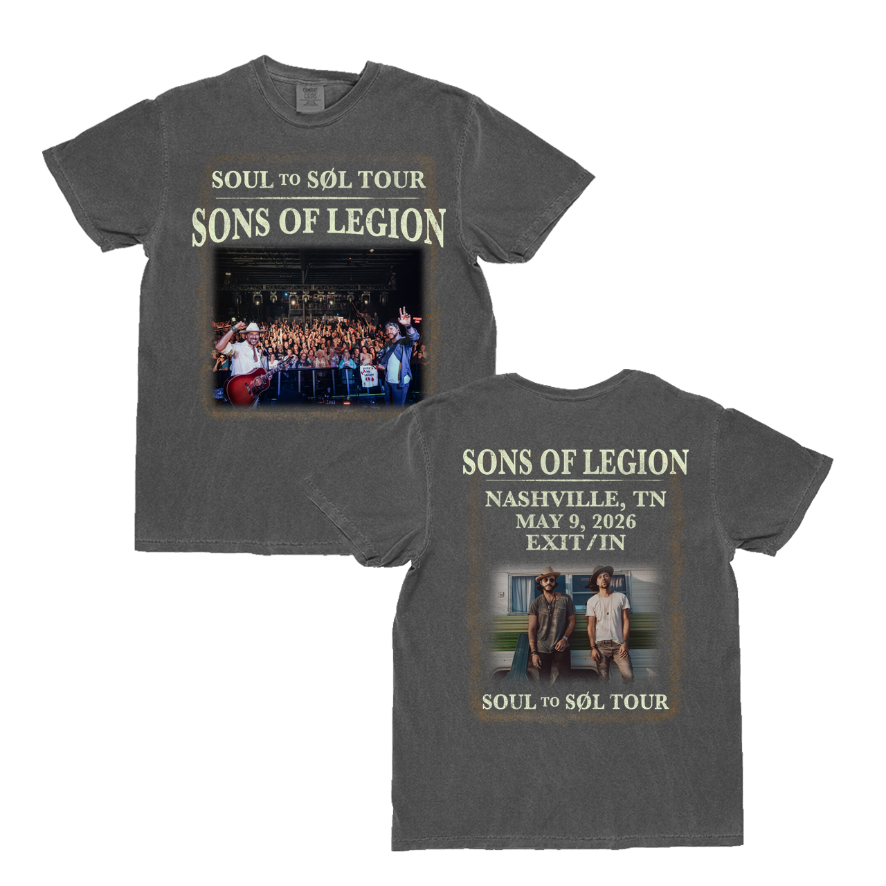 May 9 Nashville, TN Live Photo Tee