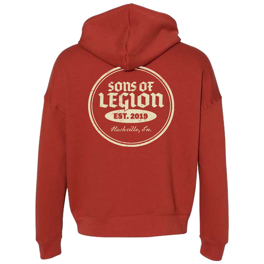 Red Seal Hoodie - Sons of Legion Official Merchandise