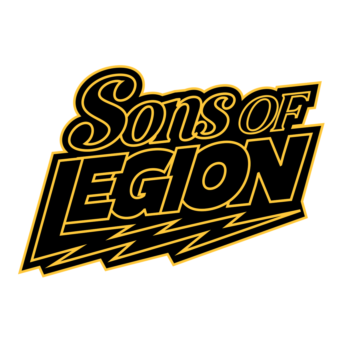 Lightning Sticker - Sons of Legion Official Merchandise