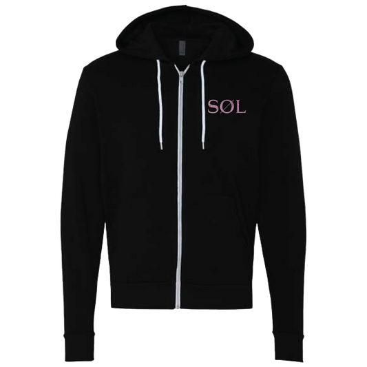 Pink Logo Zip Hoodie - Sons of Legion Official Merchandise