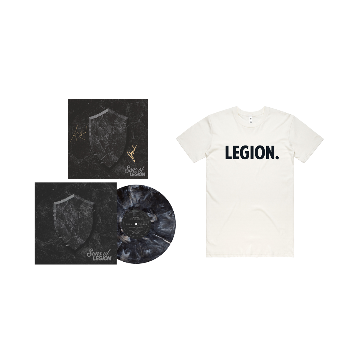 Shield - Standard Signed Vinyl Package - Bundles